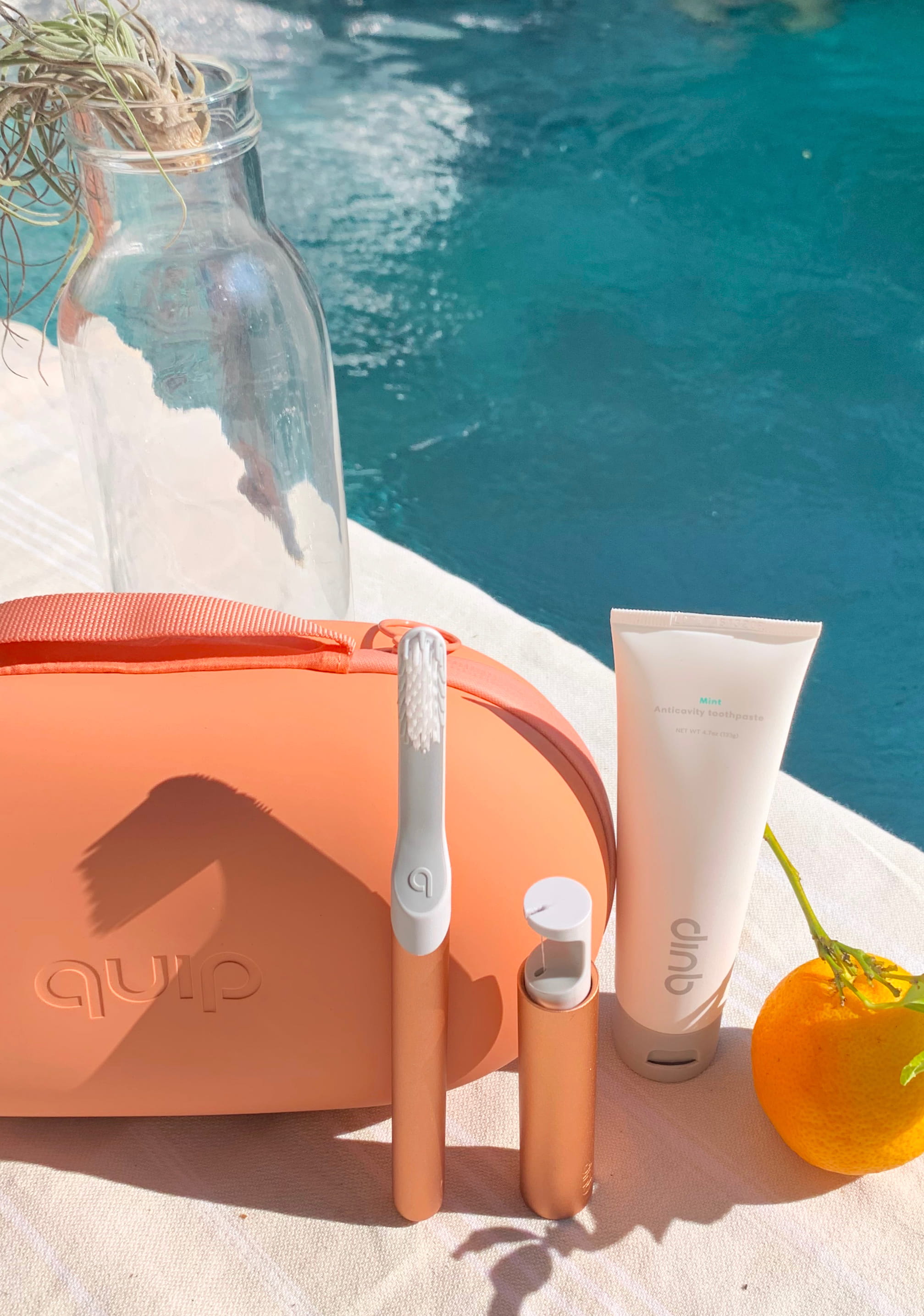 Product shot — full set with styling props